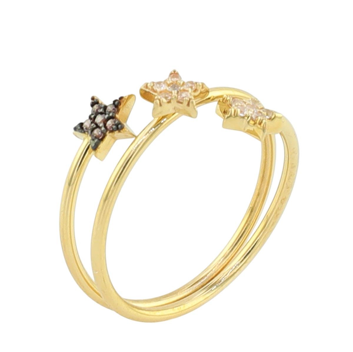 14 Ayar Altın Yıldızlı Yüzük  -  0178326