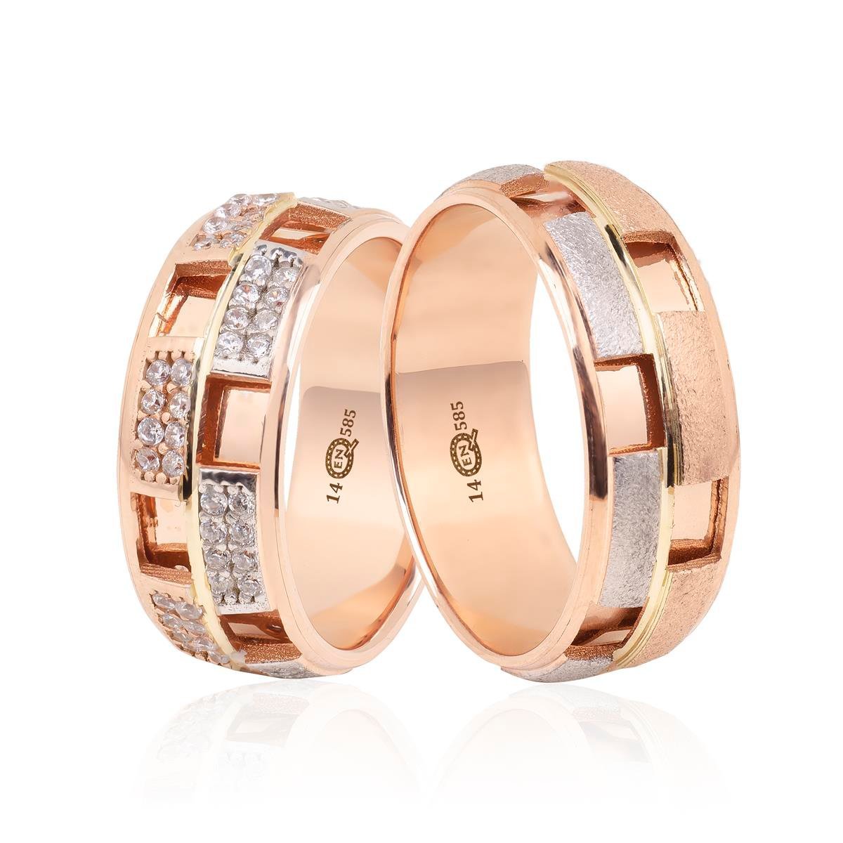 14 Ayar Döküm Kadın Alyans - DKM0739