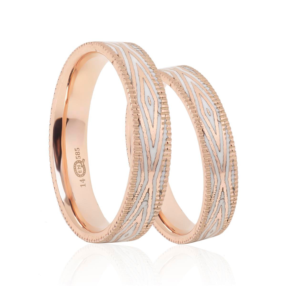 14 Ayar Döküm Kadın Alyans - DKM0757