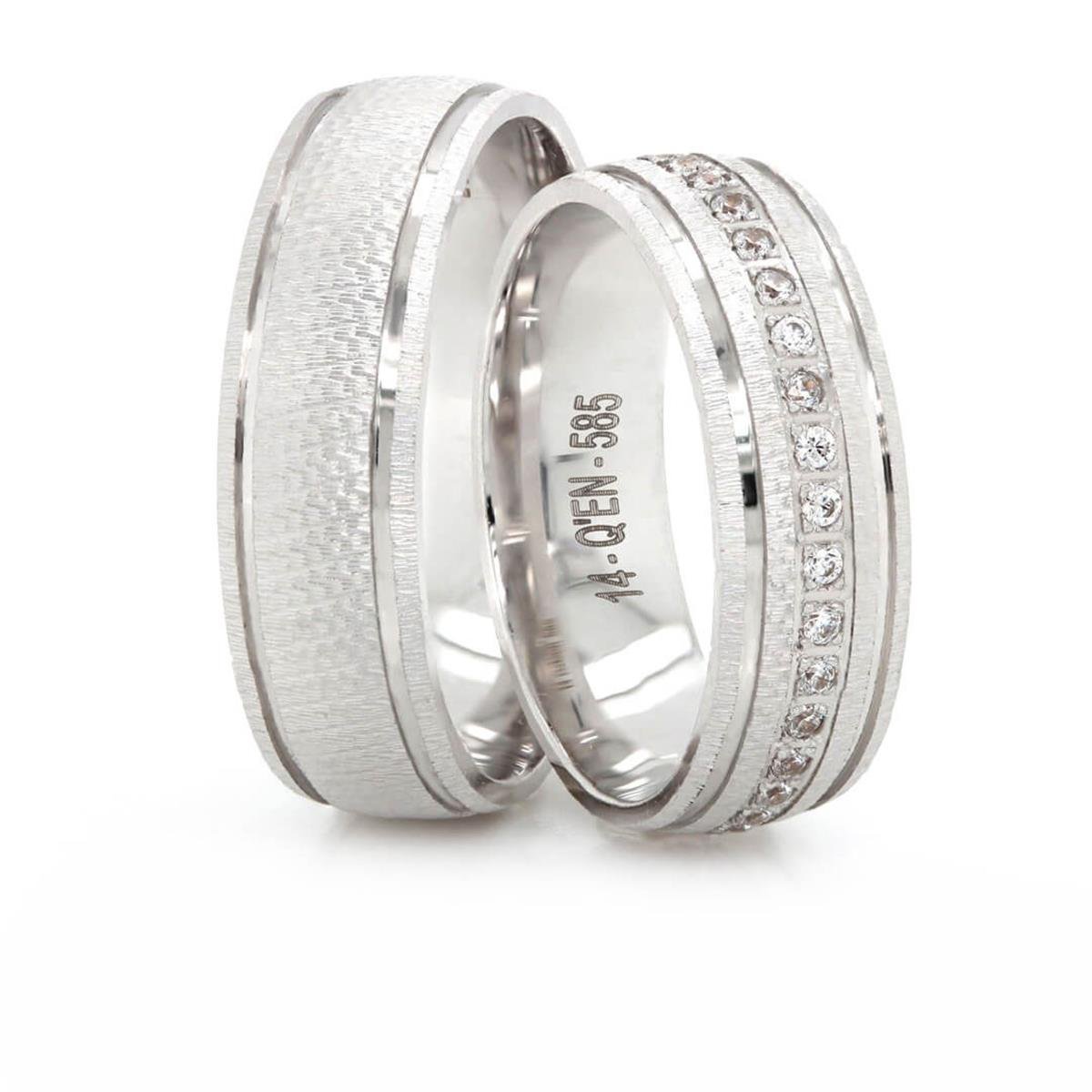 14 Ayar Elişi Erkek Alyans - EL00086