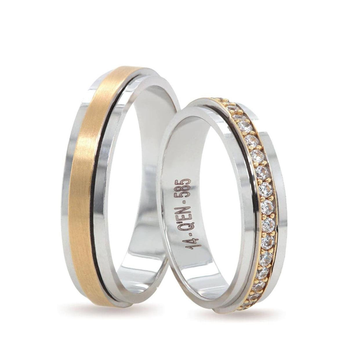 14 Ayar Elişi Erkek Alyans - EL00390