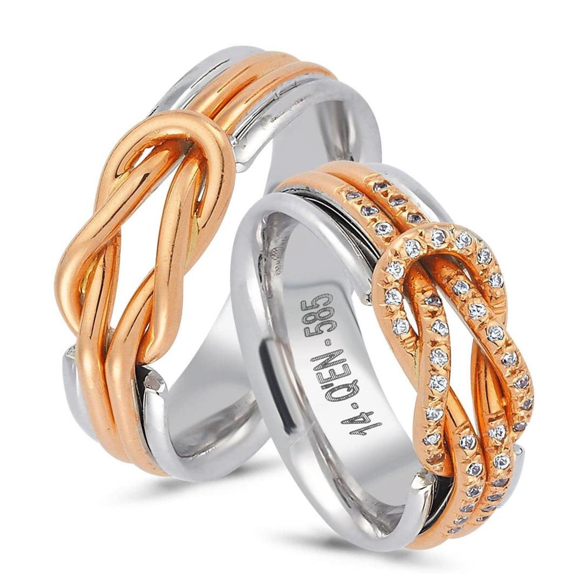 14 Ayar Elişi Erkek Alyans - EL00540