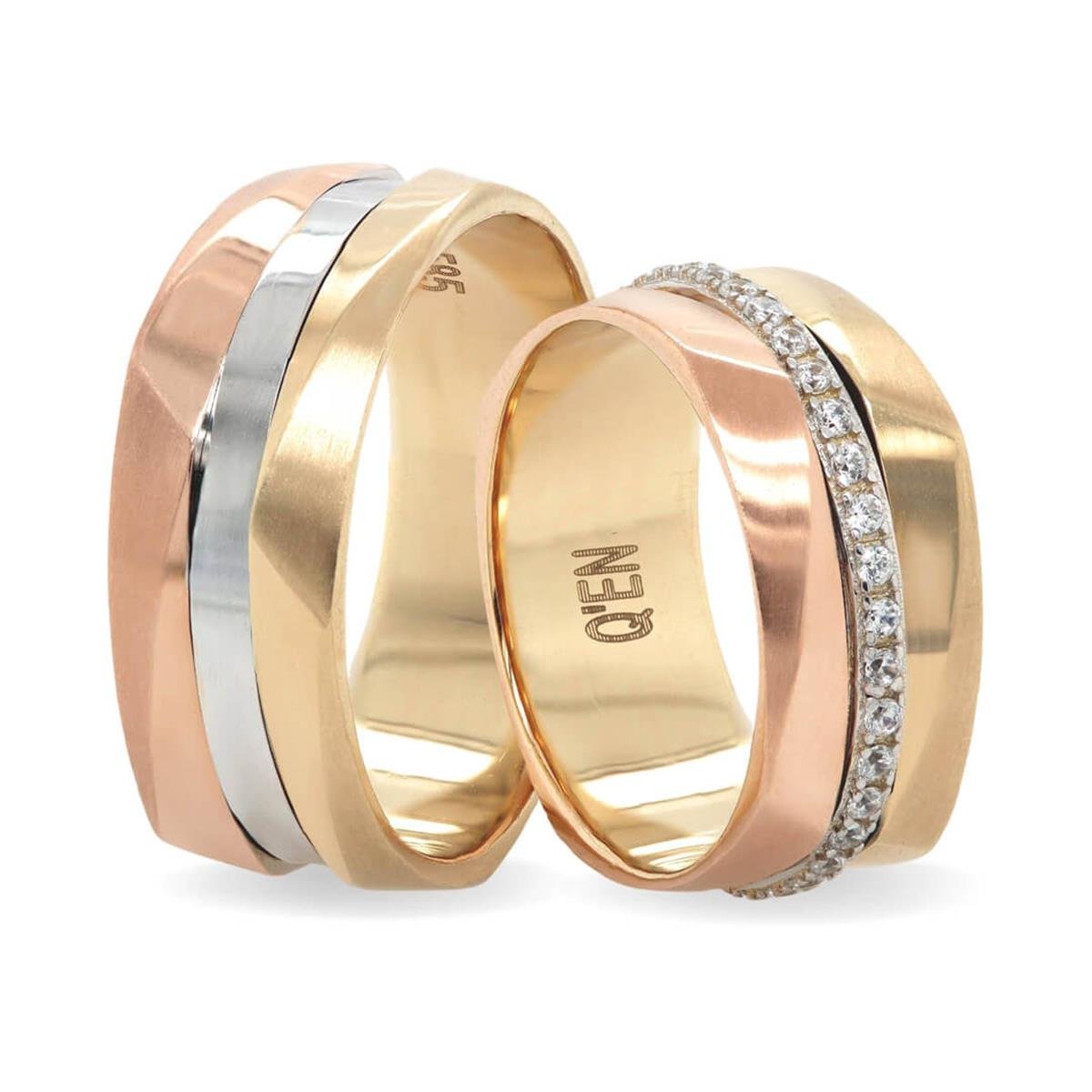 14 Ayar Elişi Erkek Alyans - EL00668