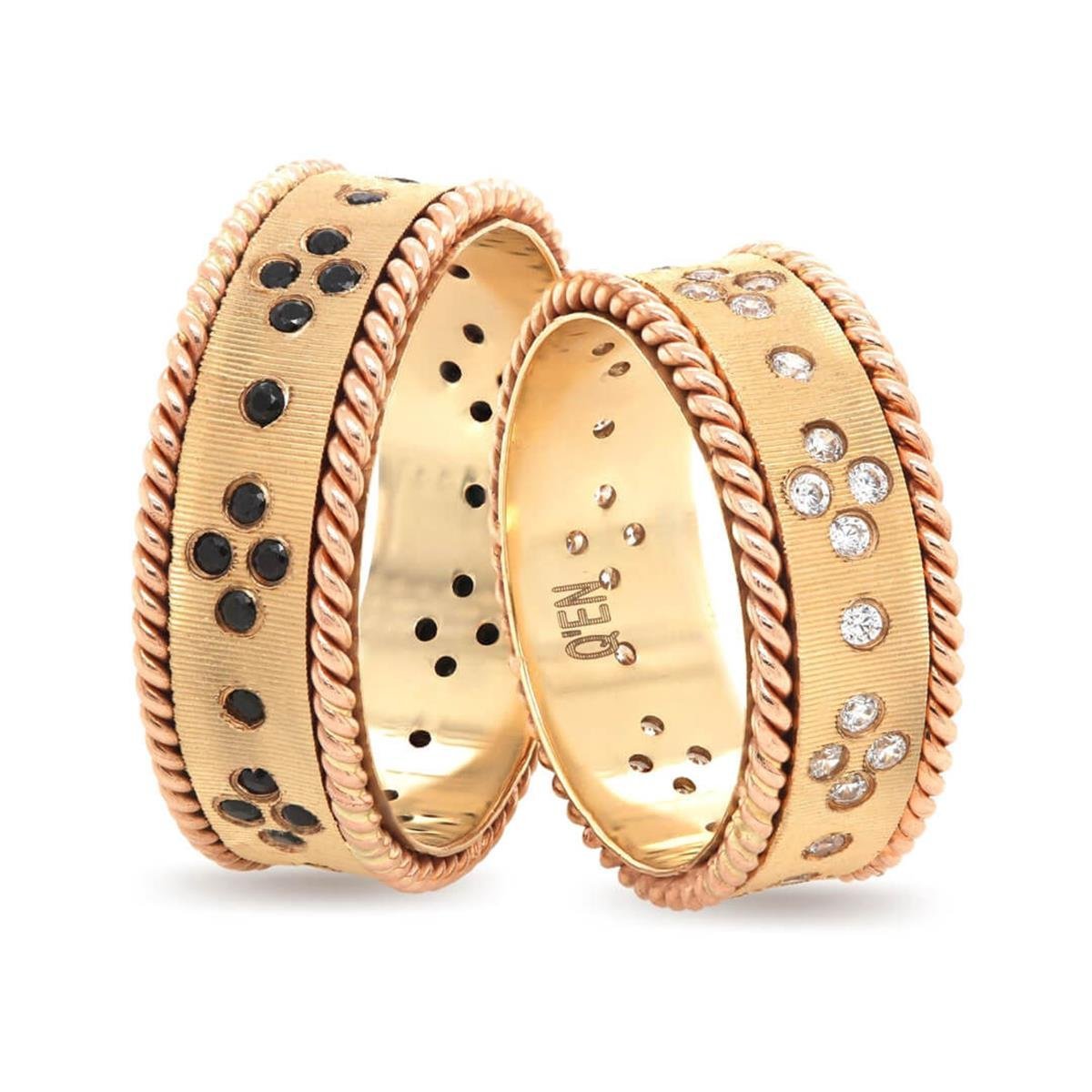 14 Ayar Elişi Erkek Alyans - EL01208