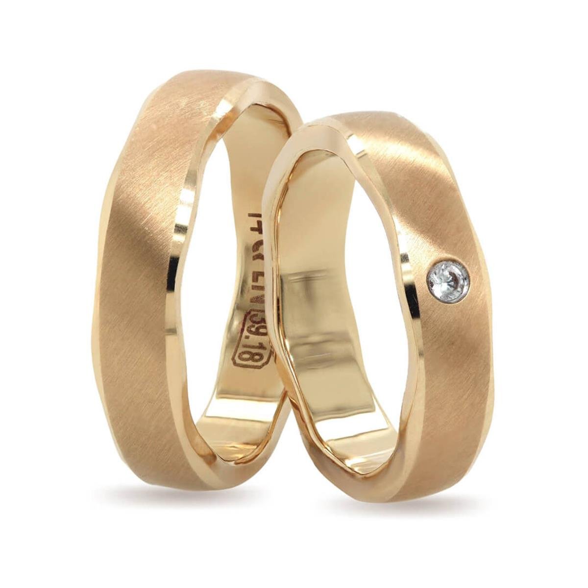 14 Ayar Elişi Erkek Alyans - EL01382