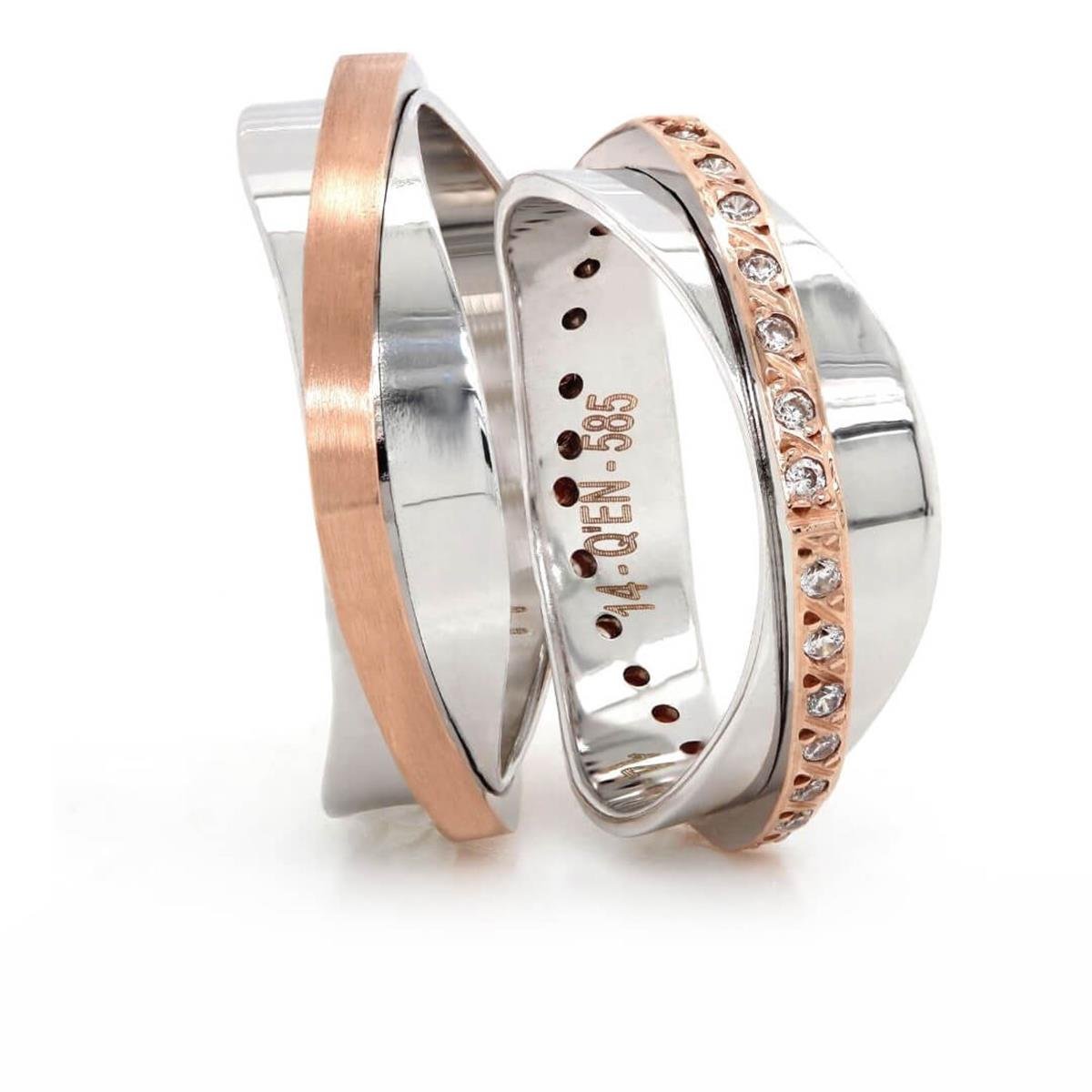 14 Ayar Elişi Erkek Alyans - EL01472