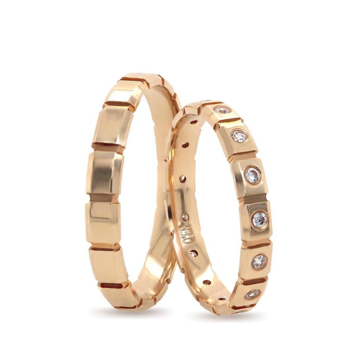 14 Ayar Elişi Erkek Alyans - EL01597