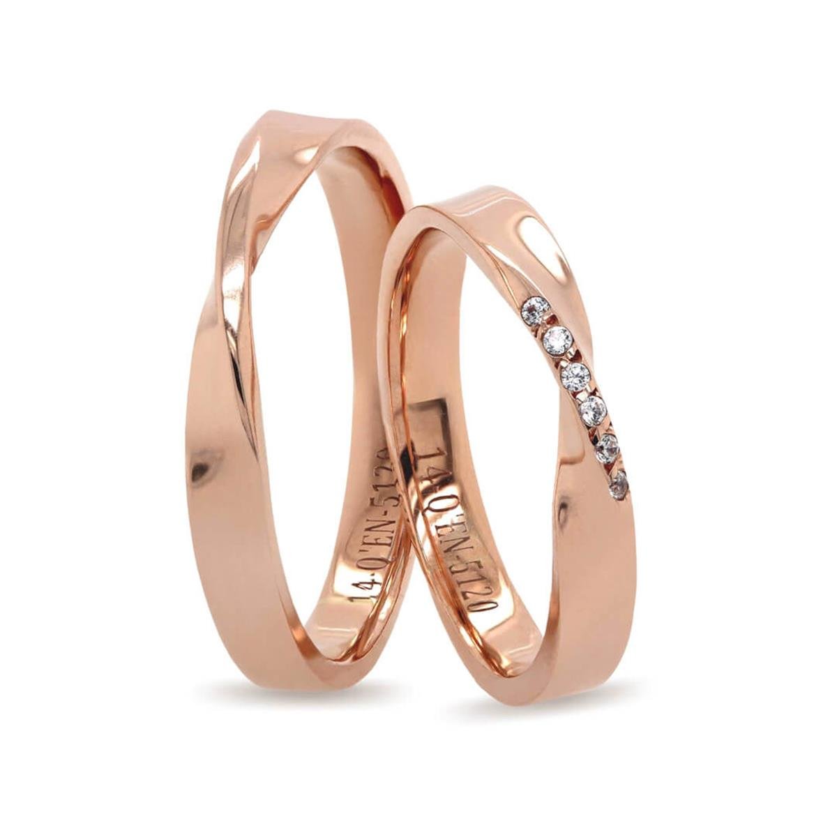 14 Ayar Elişi Erkek Alyans - EL01724