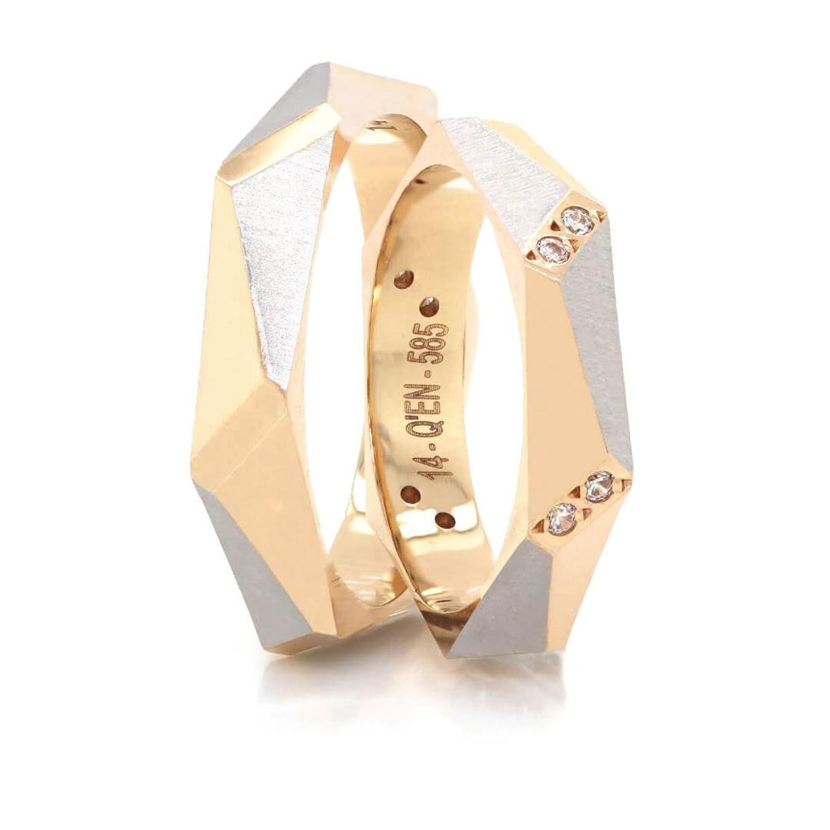 14 Ayar Elişi Erkek Alyans - EL01738