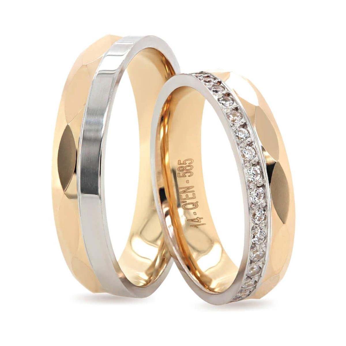 14 Ayar Elişi Erkek Alyans - EL01858