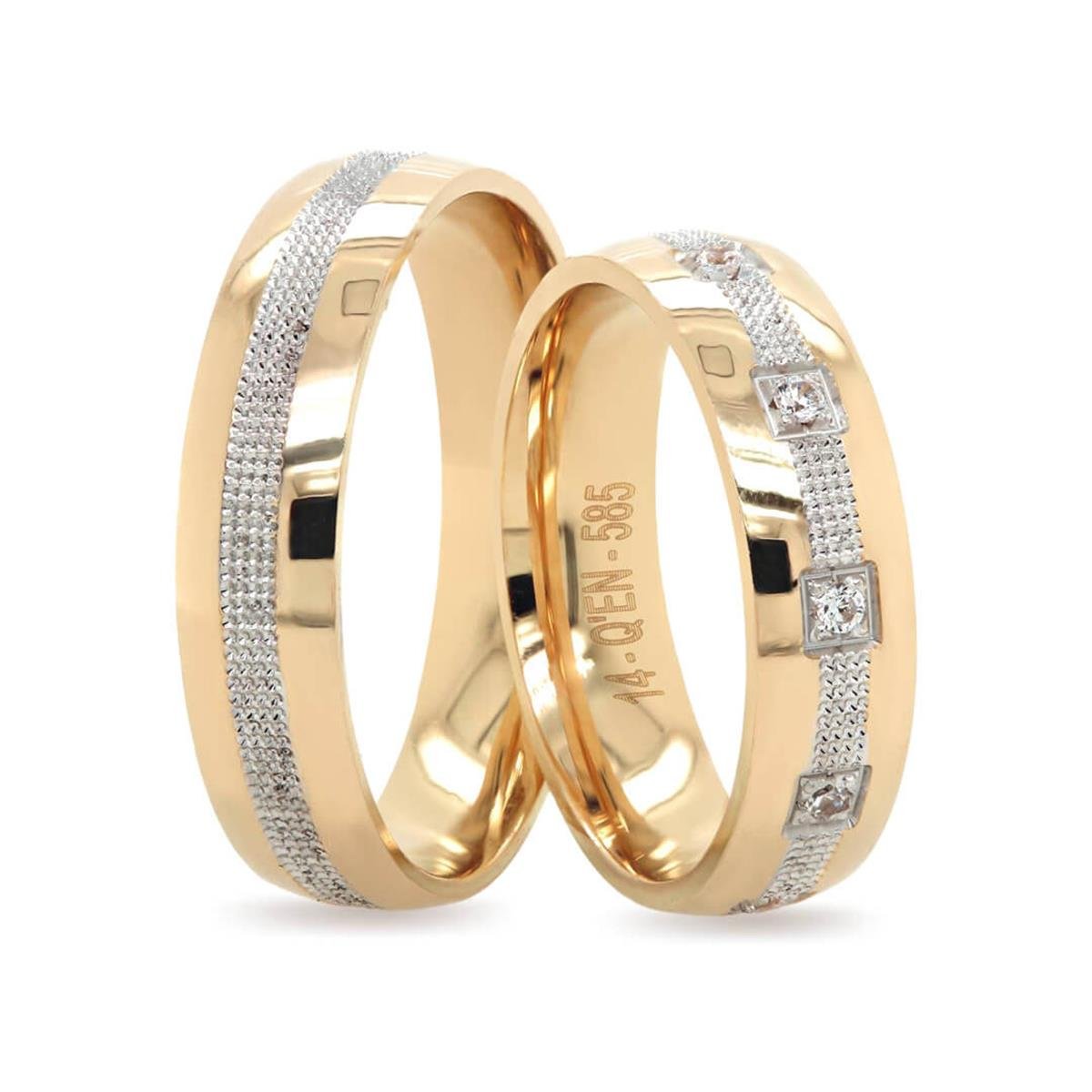 14 Ayar Elişi Erkek Alyans - EL01868