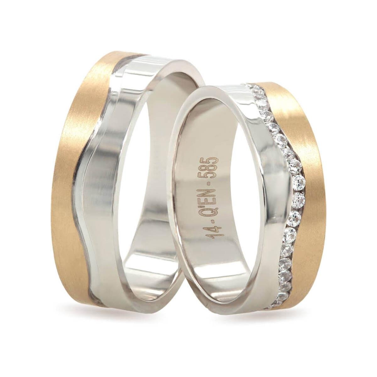 14 Ayar Elişi Erkek Alyans - EL01870