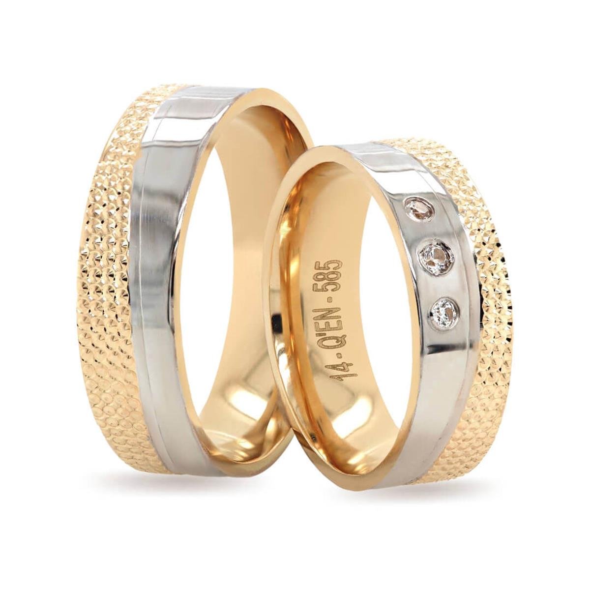 14 Ayar Elişi Erkek Alyans - EL01874