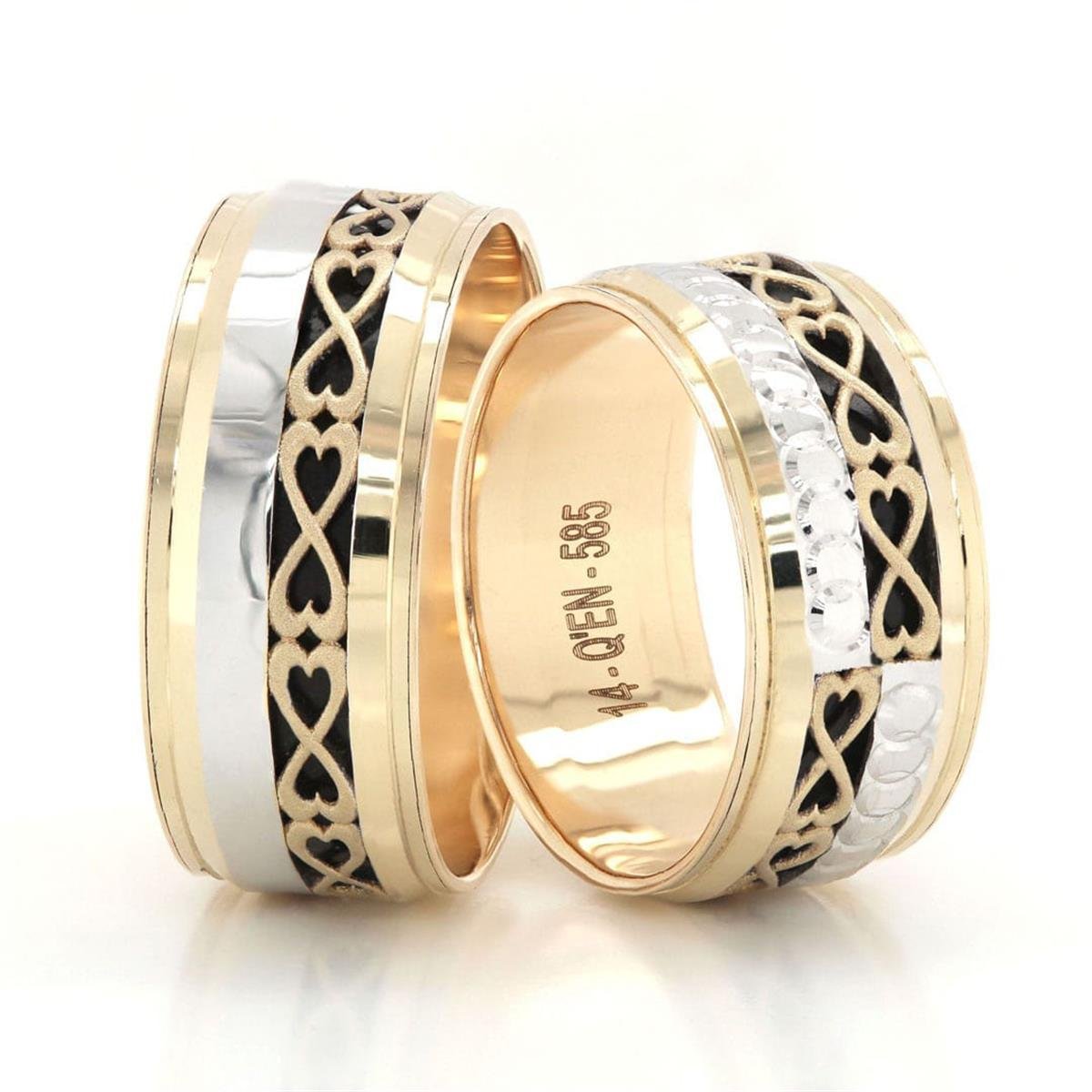 14 Ayar Elişi Kadın Alyans - EL00139