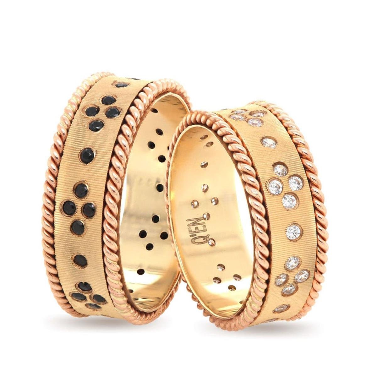 14 Ayar Elişi Kadın Alyans - EL01207