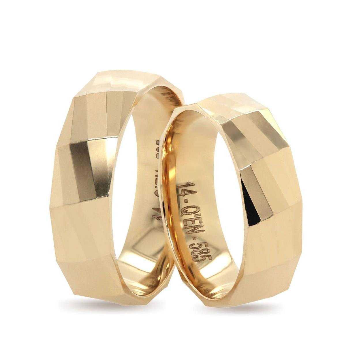 14 Ayar Elişi Kadın Alyans - EL01445