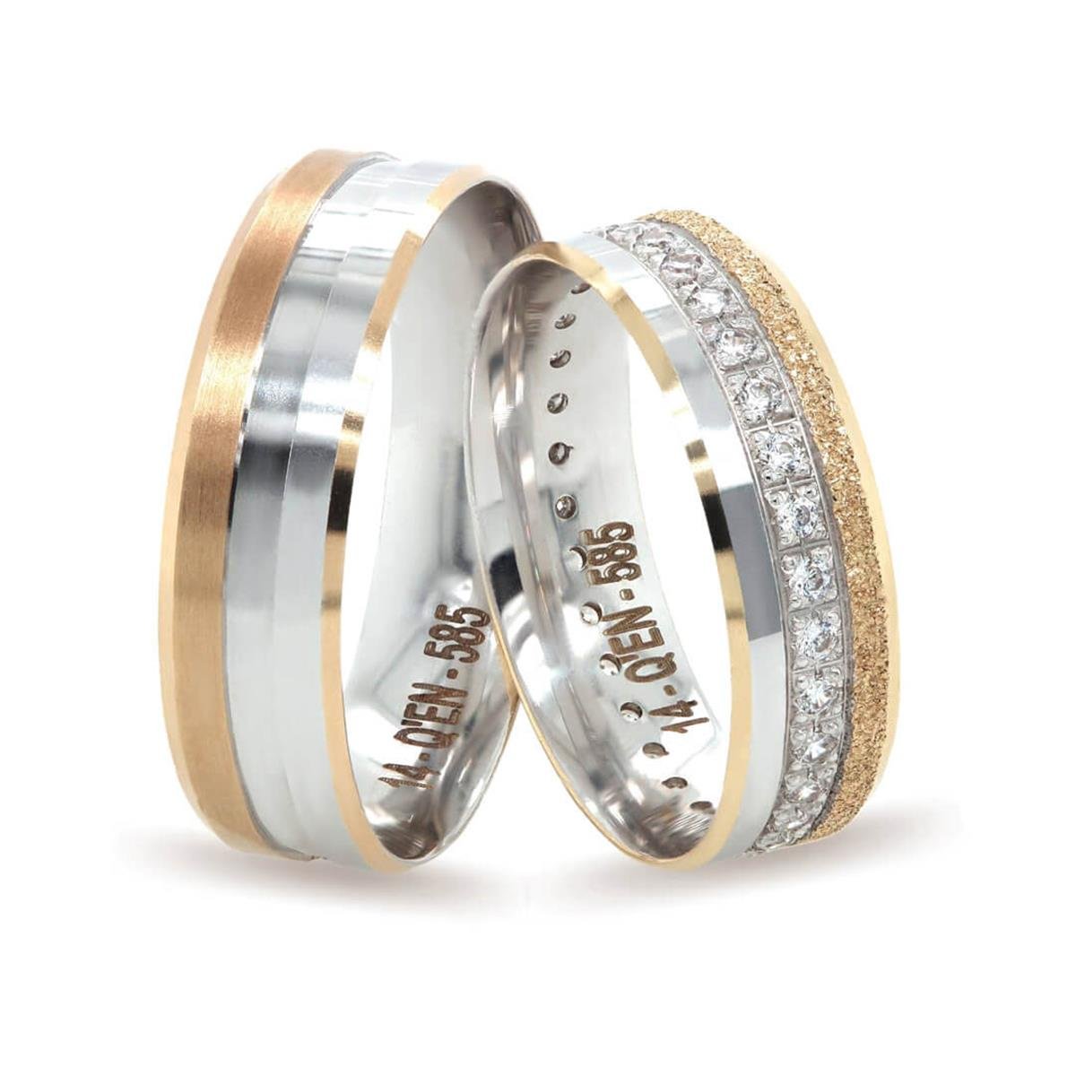 14 Ayar Elişi Kadın Alyans - EL01546