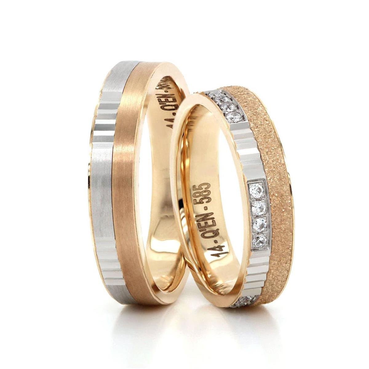 14 Ayar Elişi Kadın Alyans - EL01564