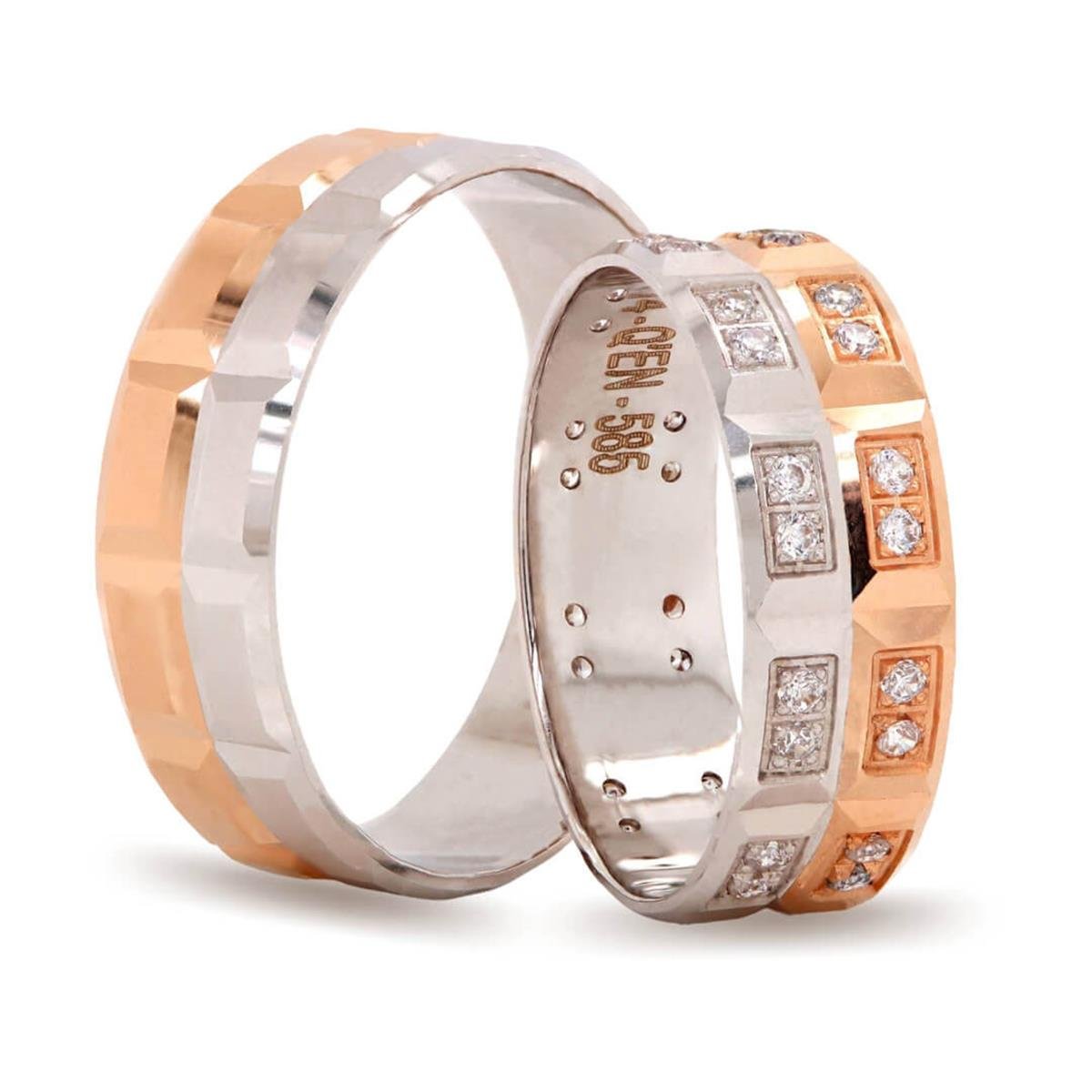 14 Ayar Elişi Kadın Alyans - EL01572