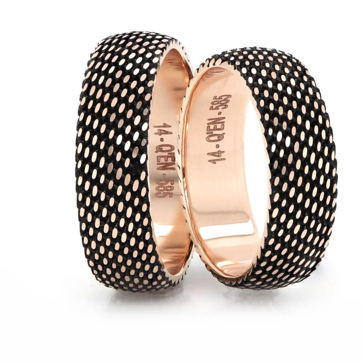 14 Ayar Elişi Kadın Alyans - EL01584