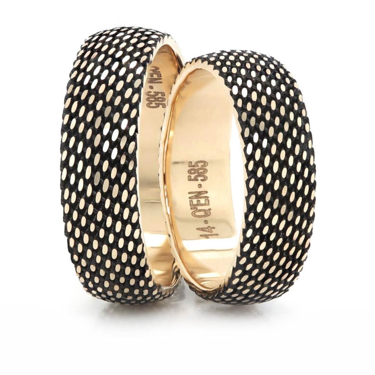 14 Ayar Elişi Kadın Alyans - EL01586