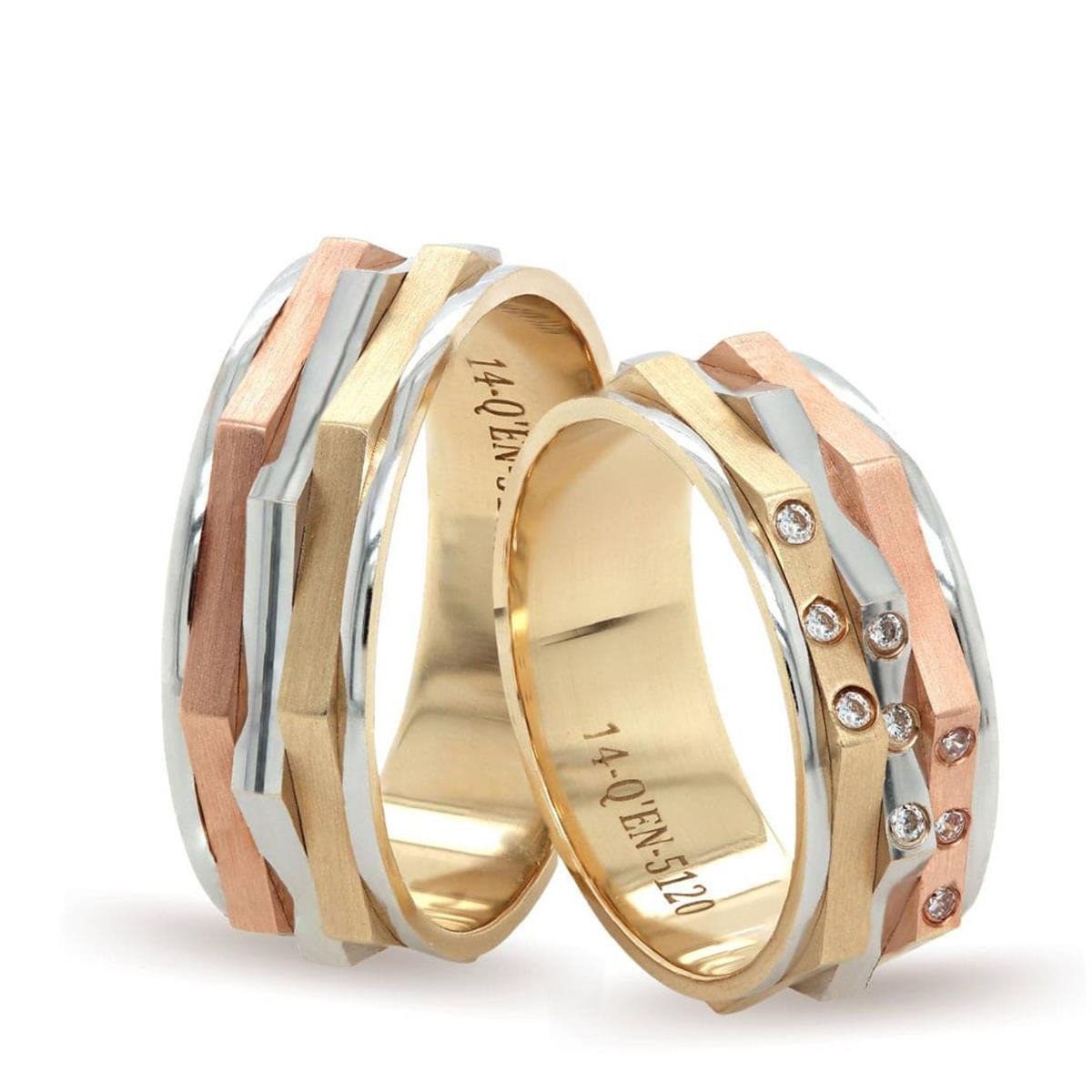 14 Ayar Elişi Kadın Alyans - EL01739