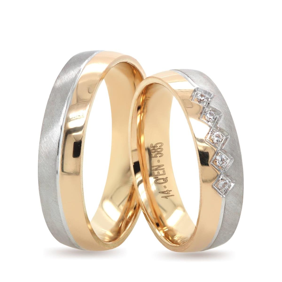 14 Ayar Elişi Kadın Alyans - EL01843