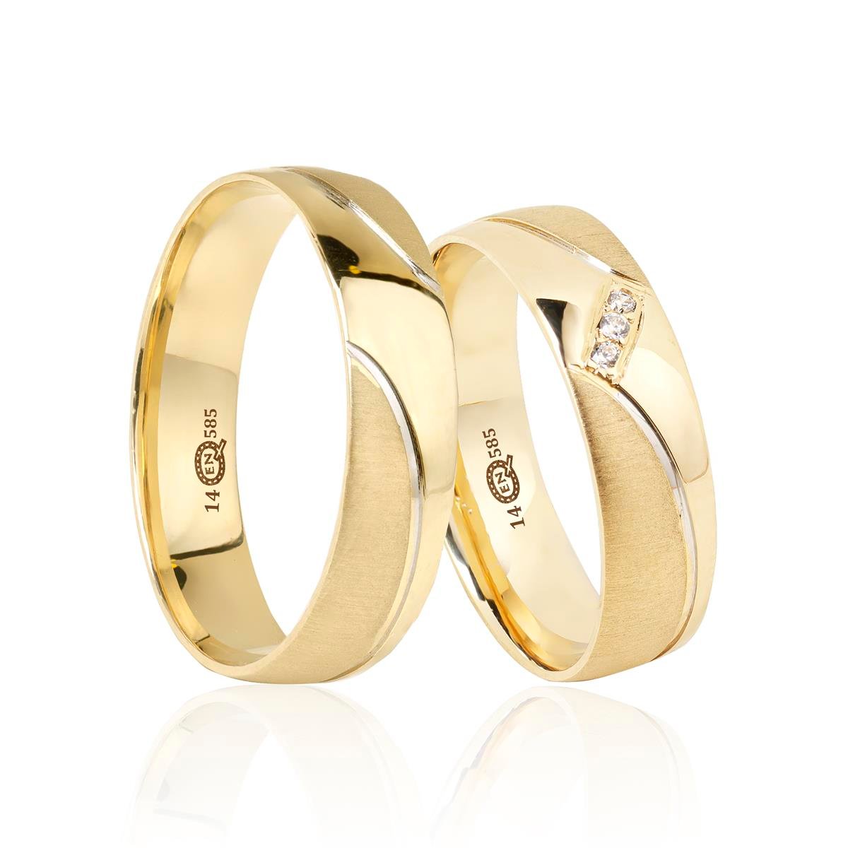 14 Ayar Elişi Kadın Alyans - EL01925