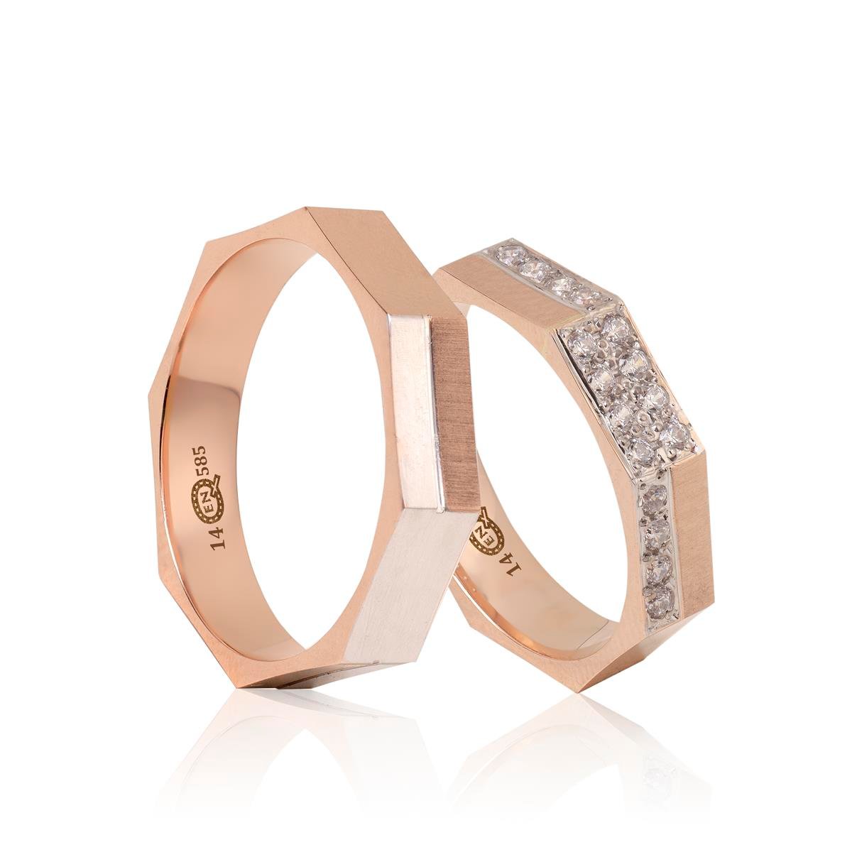 14 Ayar Elişi Kadın Alyans - EL01929