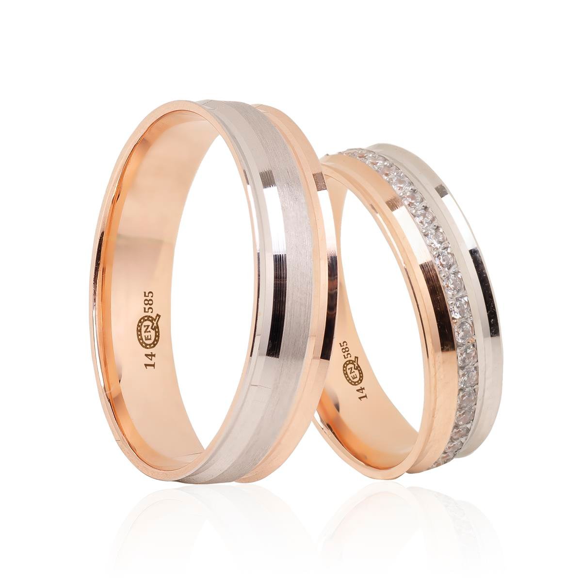 14 Ayar Elişi Kadın Alyans - EL01947