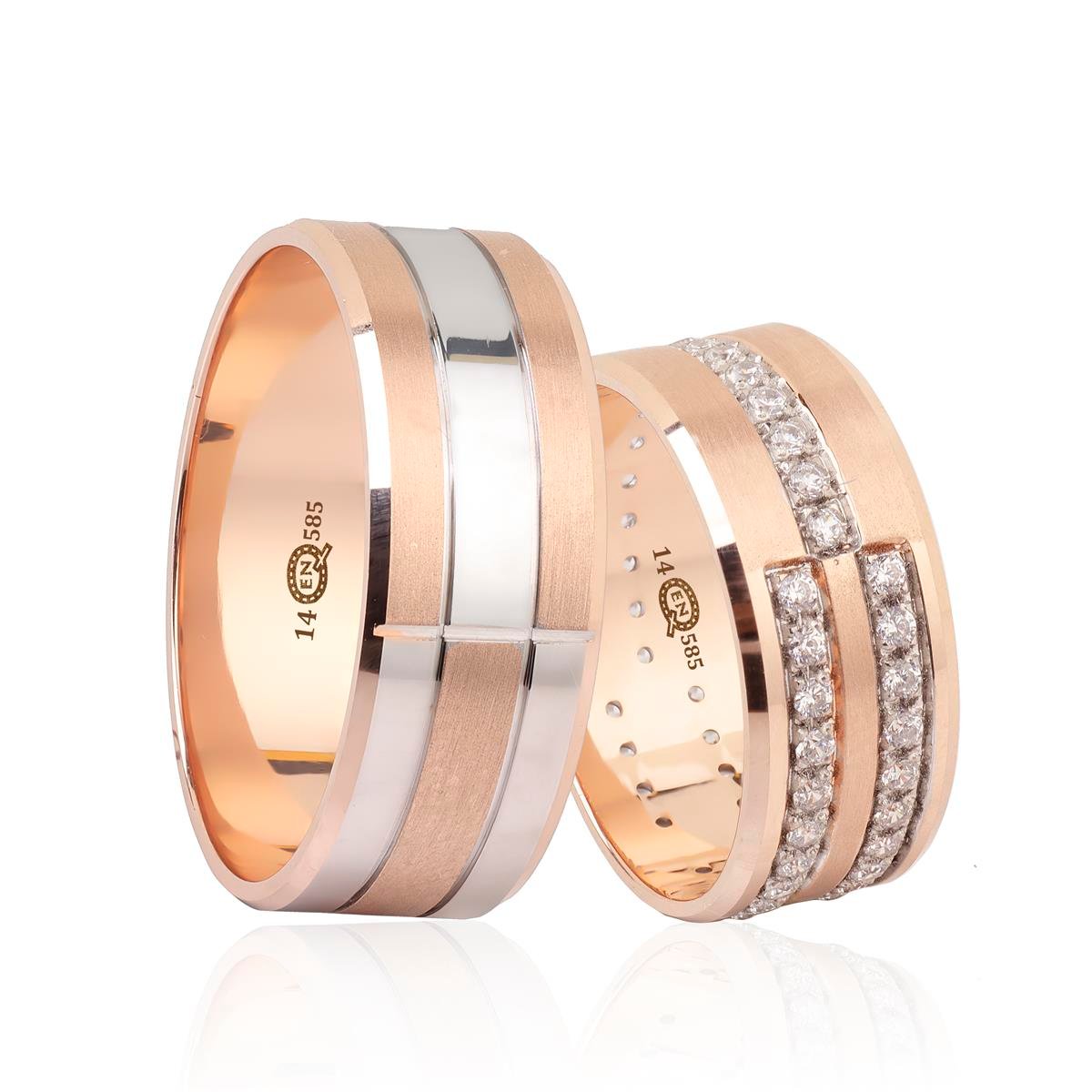 14 Ayar Elişi Kadın Alyans - EL01957