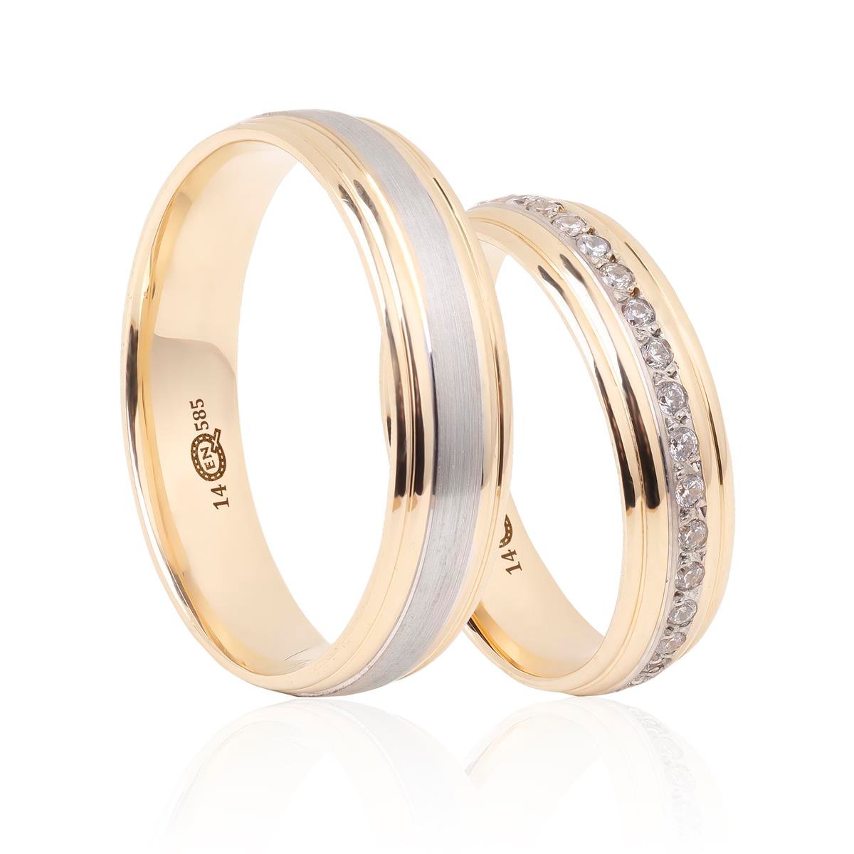 14 Ayar Elişi Kadın Alyans - EL01965