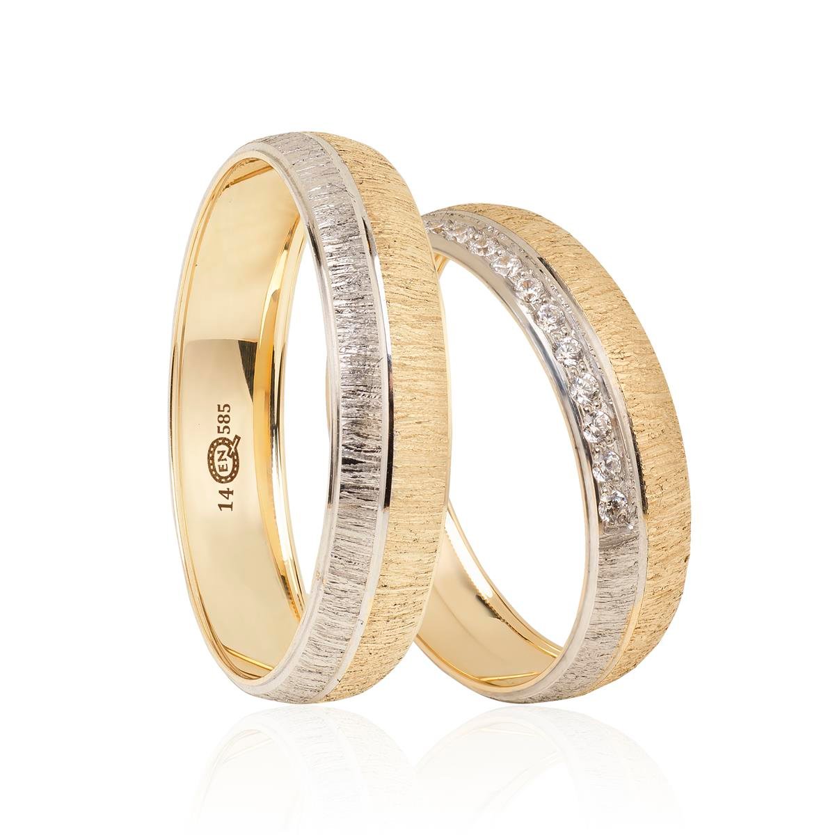 14 Ayar Elişi Kadın Alyans - EL02005