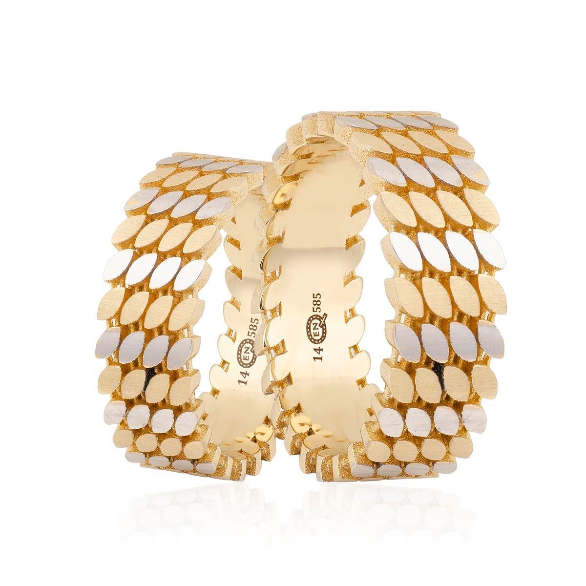 14 Ayar Elişi Kadın Alyans - QCO0013