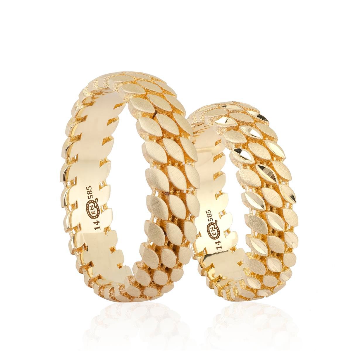 14 Ayar Elişi Kadın Alyans - QCO0039