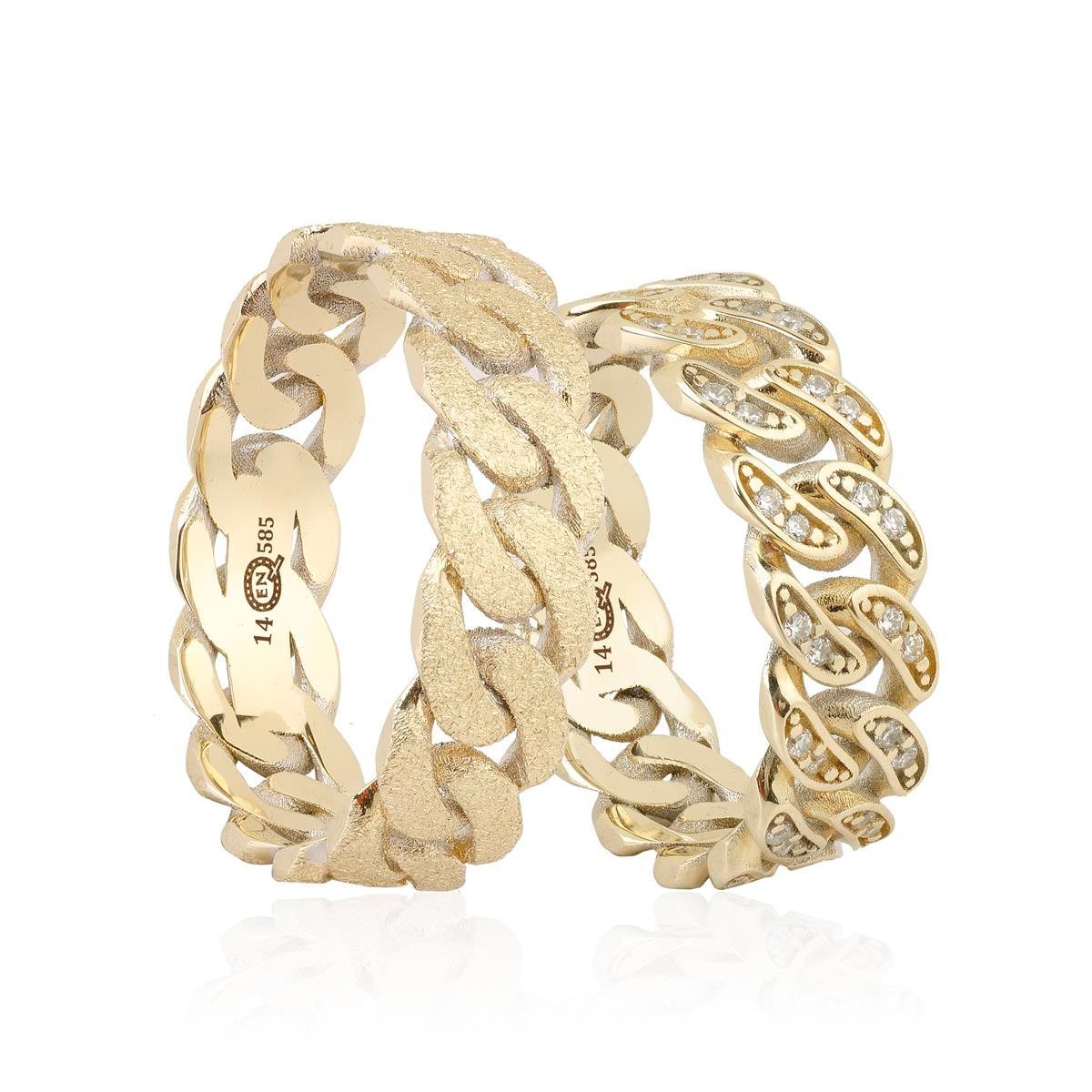 14 Ayar Elişi Kadın Alyans - QCO0047