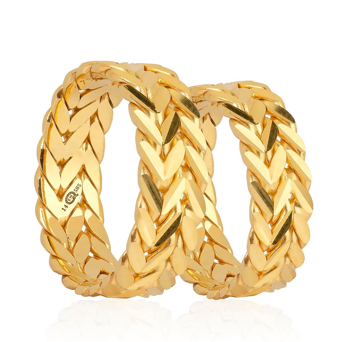 14 Ayar Elişi Kadın Alyans - QCO0087