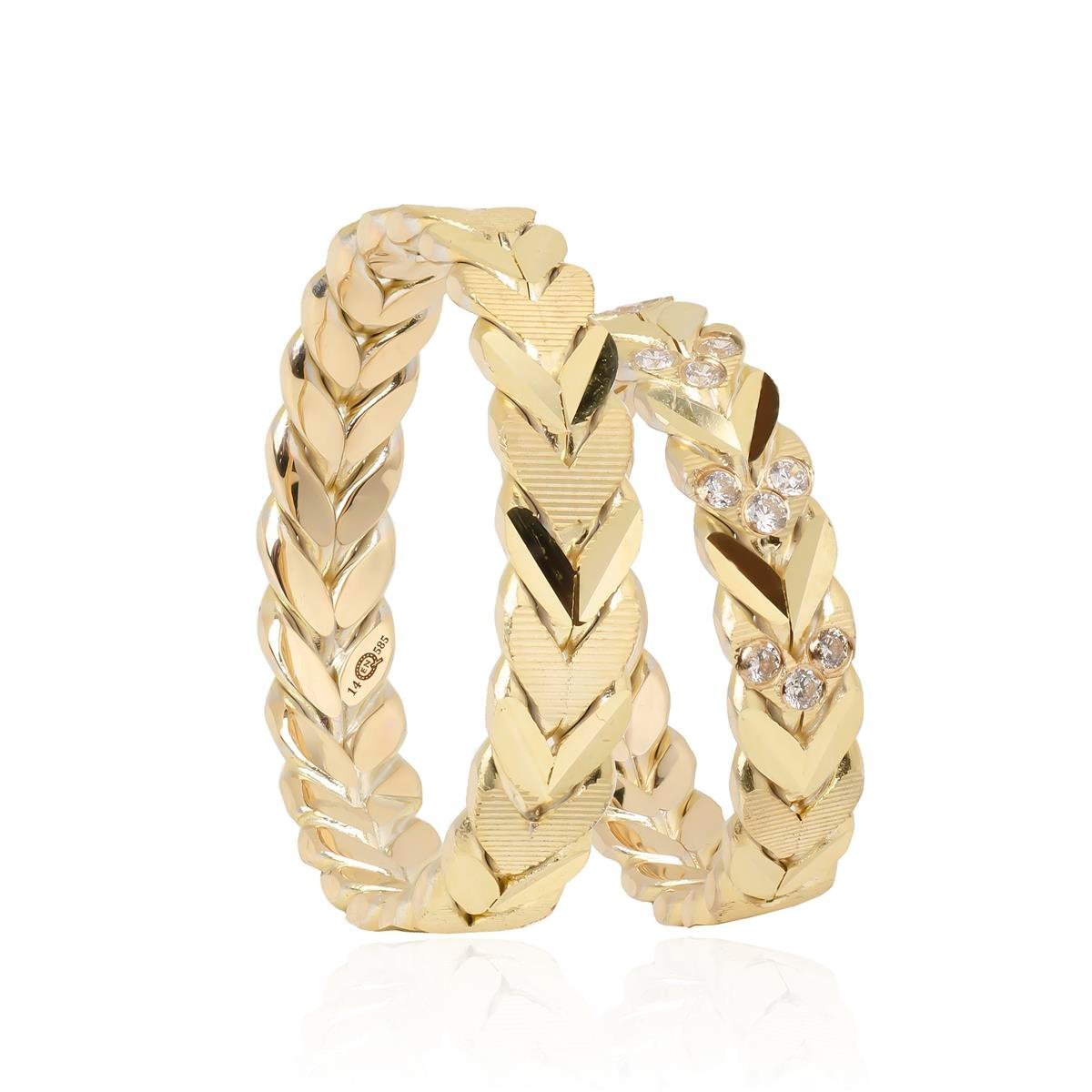 14 Ayar Elişi Kadın Alyans - QDS0020