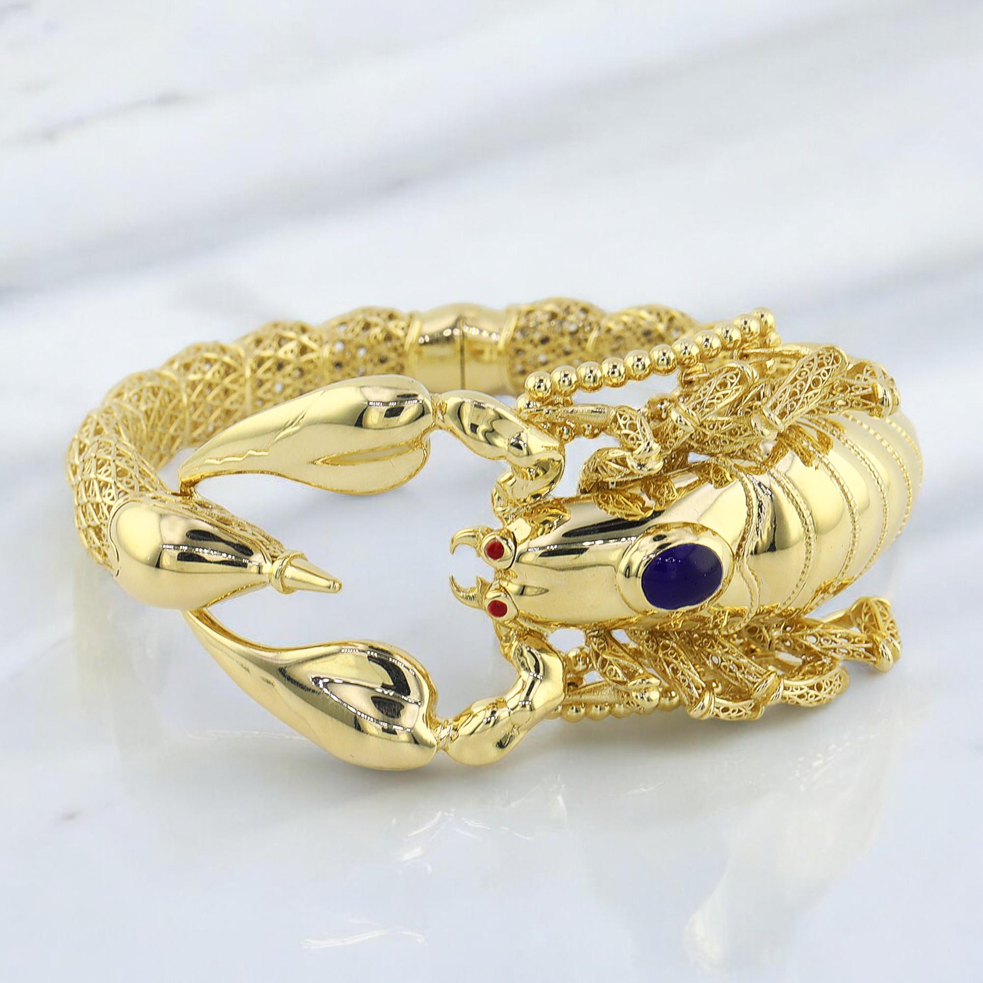 14 Ayar Hayvan Figürlü Altın Bilezik 0186374