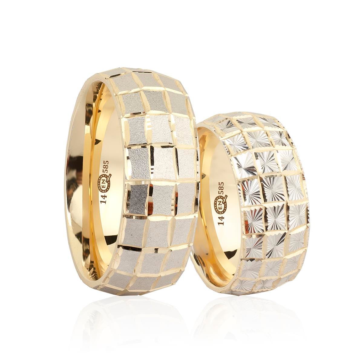 14 Ayar İçi Boş Kadın Alyans - IBK0499