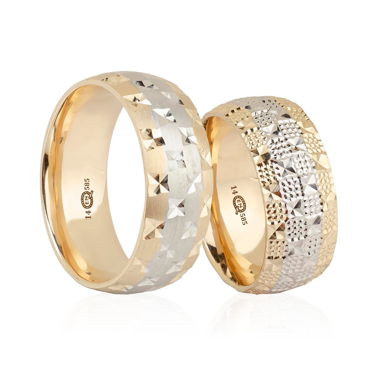 14 Ayar İçi Boş Kadın Alyans - IBK0521