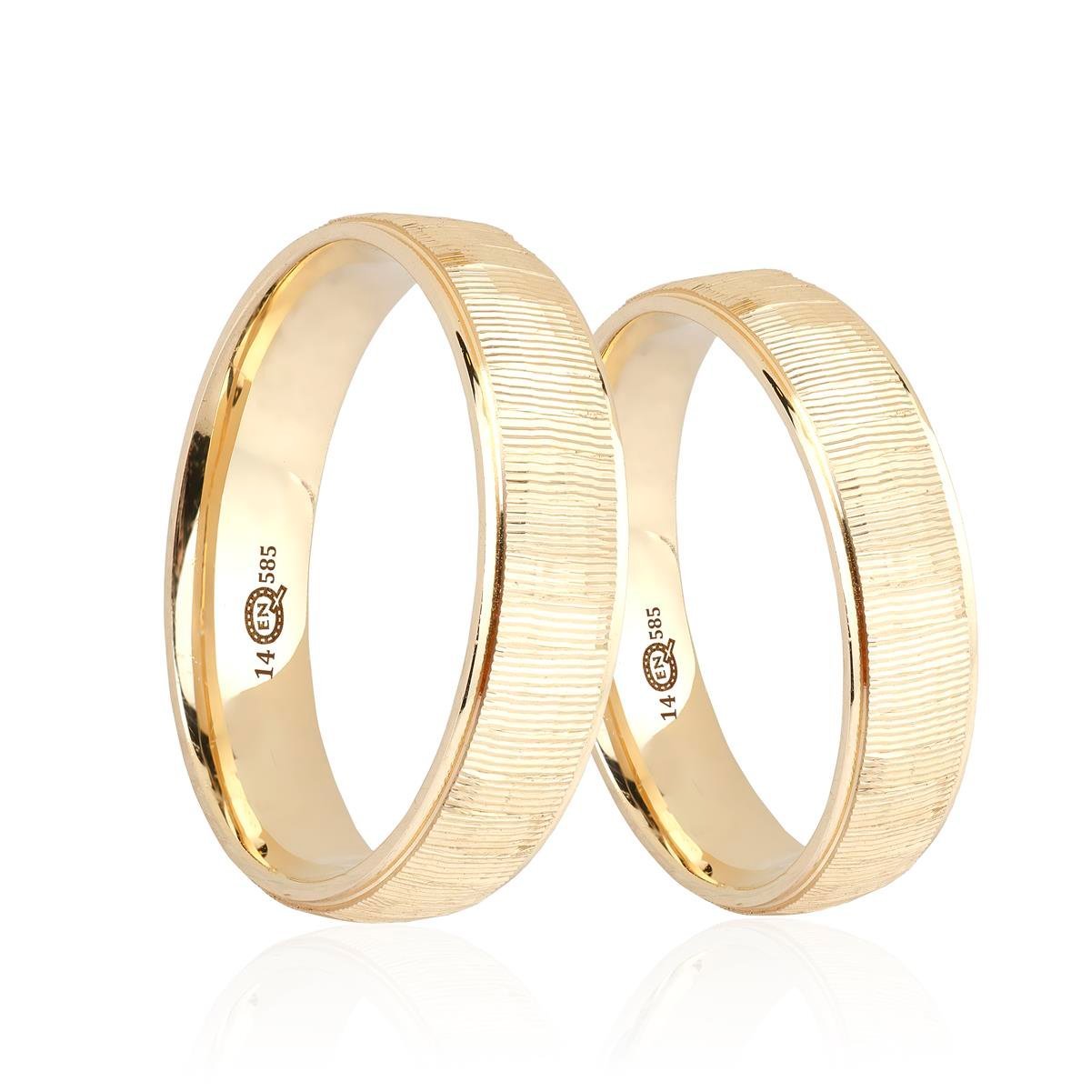 14 Ayar İçi Boş Kadın Alyans - IBK0527