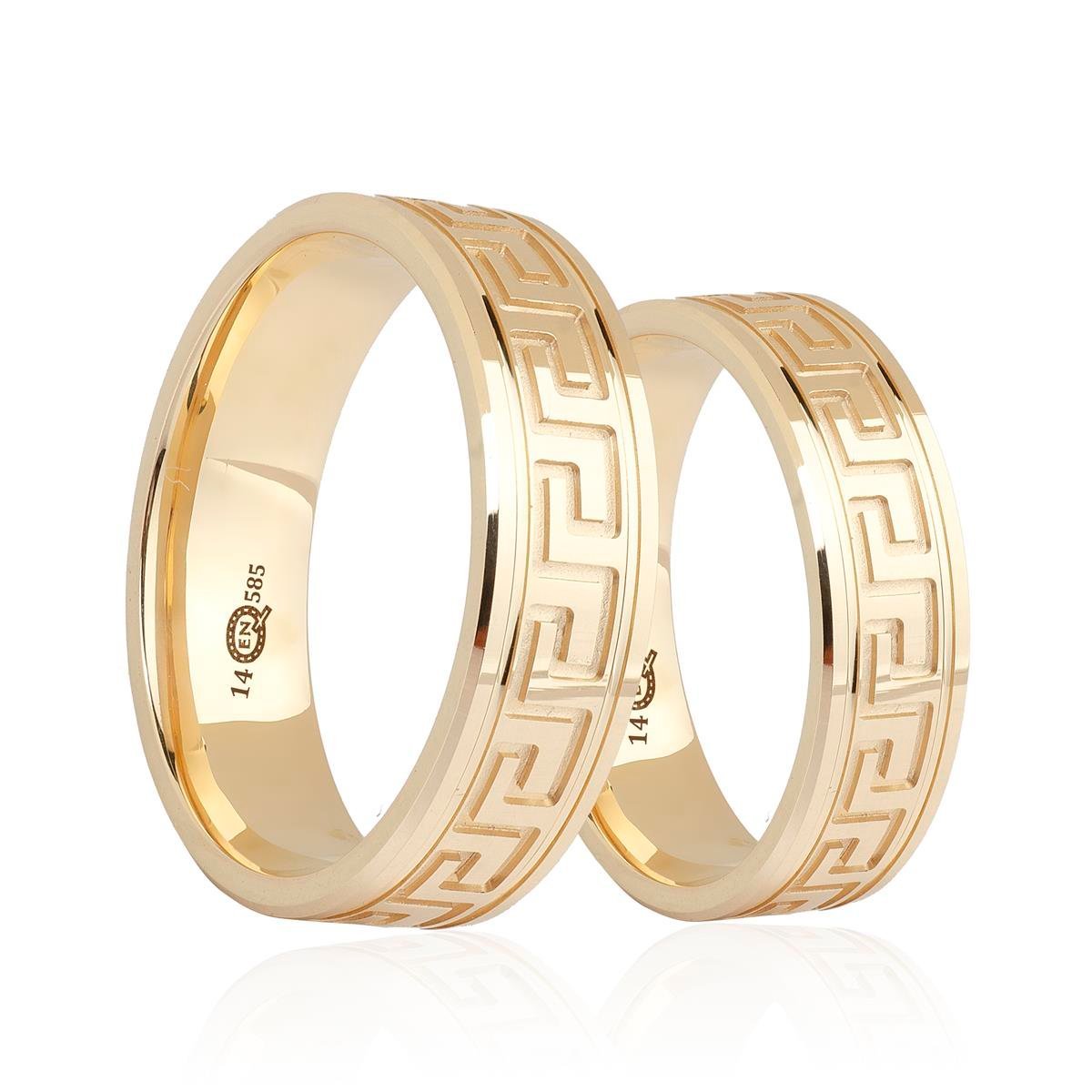 14 Ayar İçi Boş Kadın Alyans - IBK0529