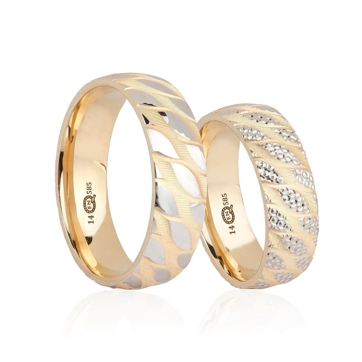 14 Ayar İçi Boş Kadın Alyans - IBK0531