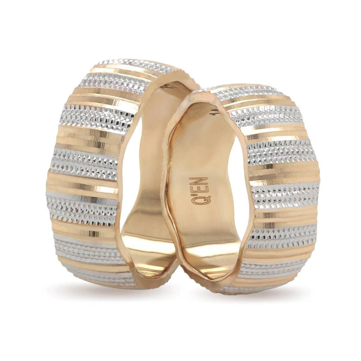 14 Ayar Makine Erkek Alyans - IBK0166