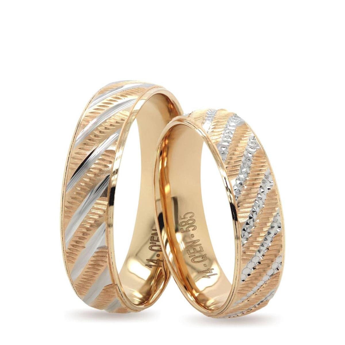 14 Ayar Makine Erkek Alyans - IBK0310