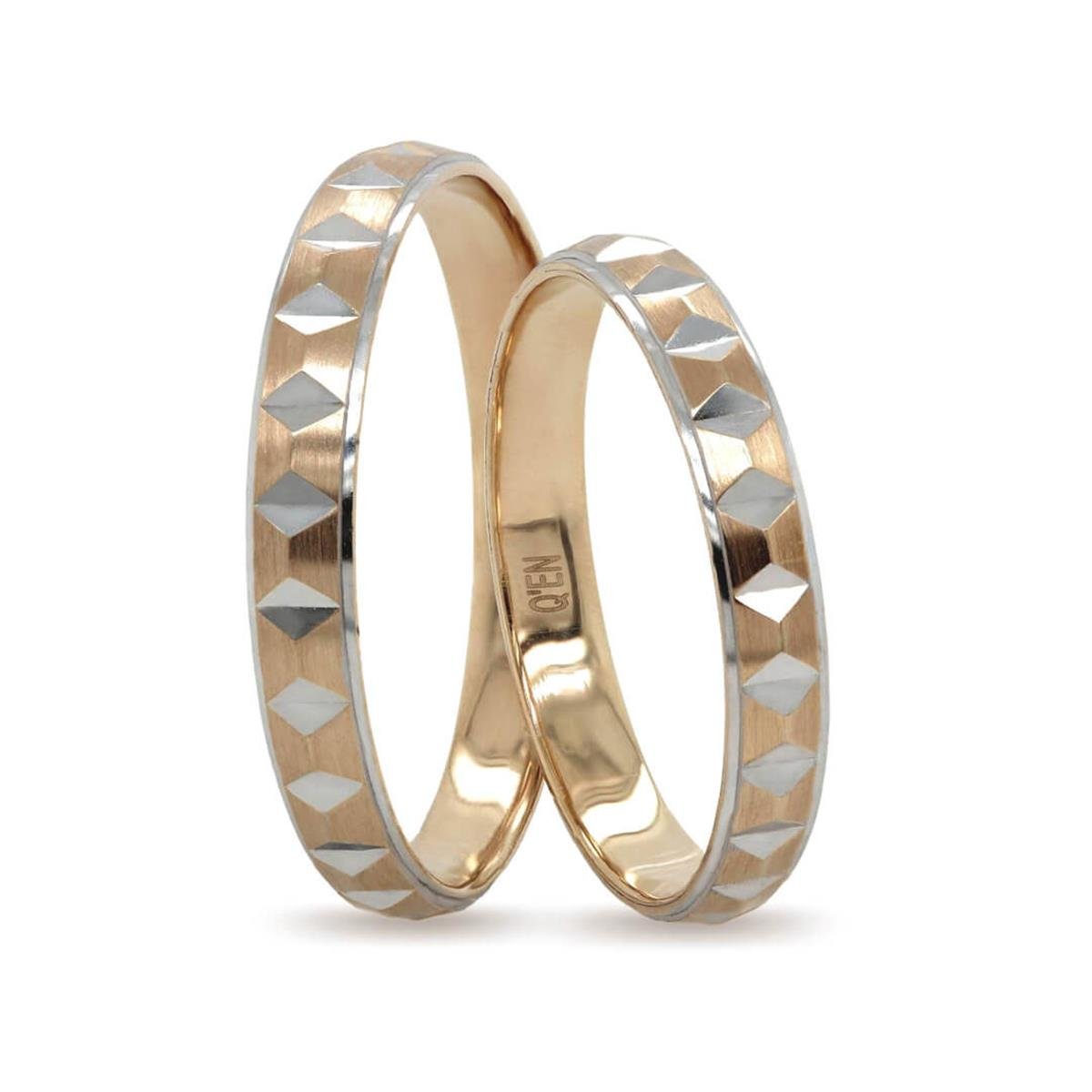 14 Ayar Makine Erkek Alyans - IBK0384