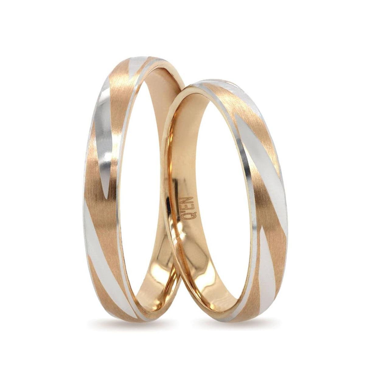 14 Ayar Makine Erkek Alyans - IBK0390