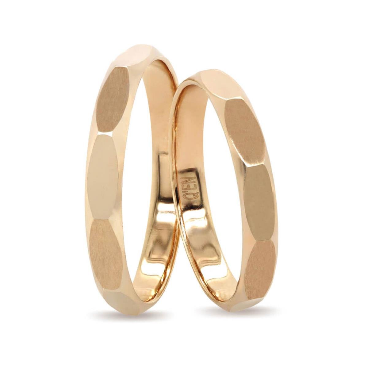 14 Ayar Makine Erkek Alyans - IBK0396