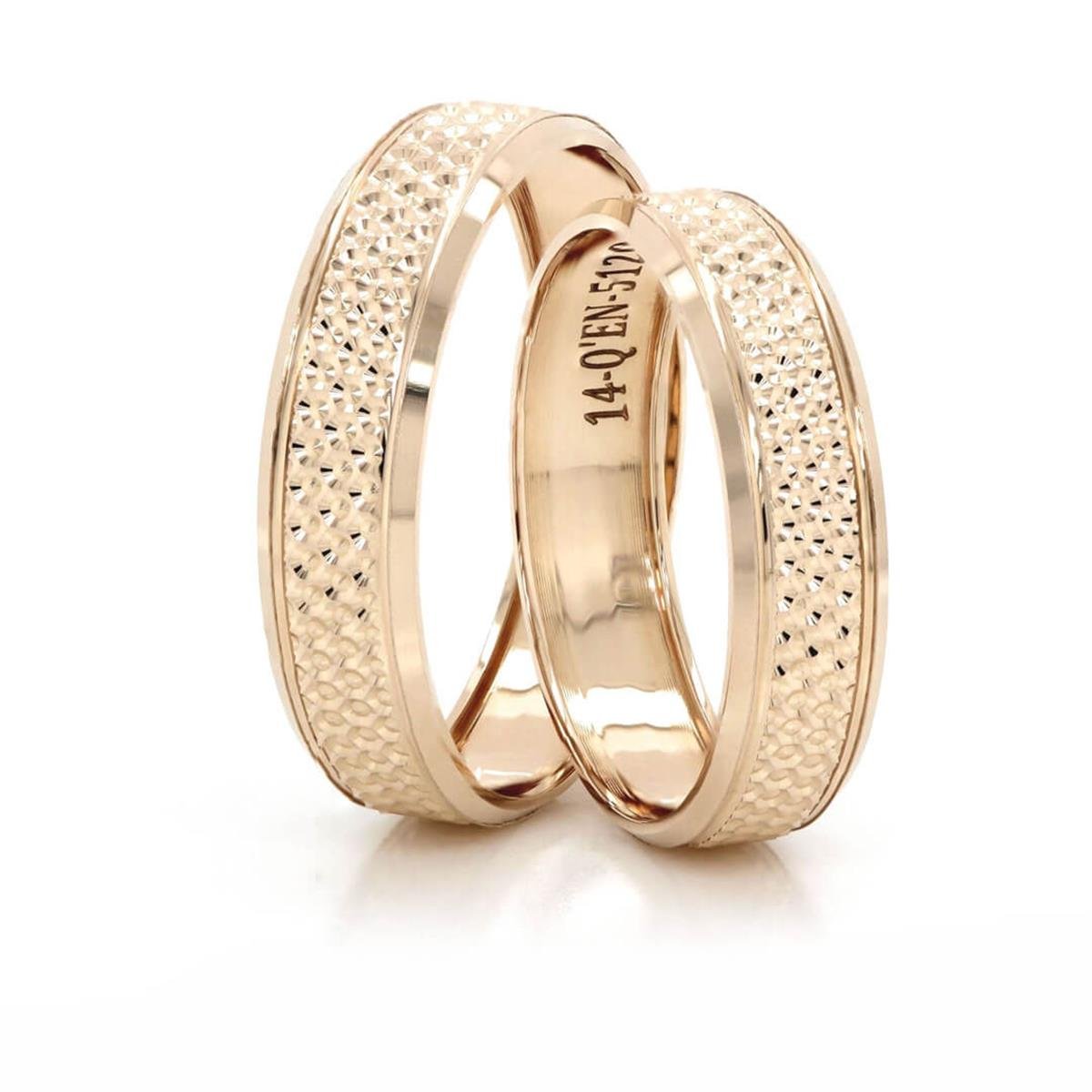 14 Ayar Makine Erkek Alyans - SRN0258